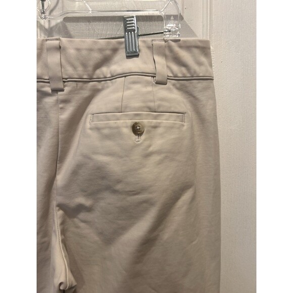 VTG Ann Taylor Women's Beige Business Casual Pants Size 12 Slacks Cotton Spandex - Picture 5 of 8